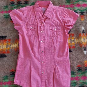 Twenty X Short Sleeve Pearl Snap Top